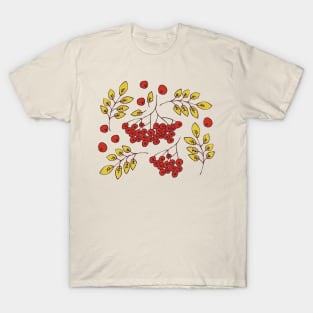 Red Rowanberries T-Shirt